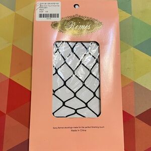 Fashion Nova Black Fishnet Hosiery